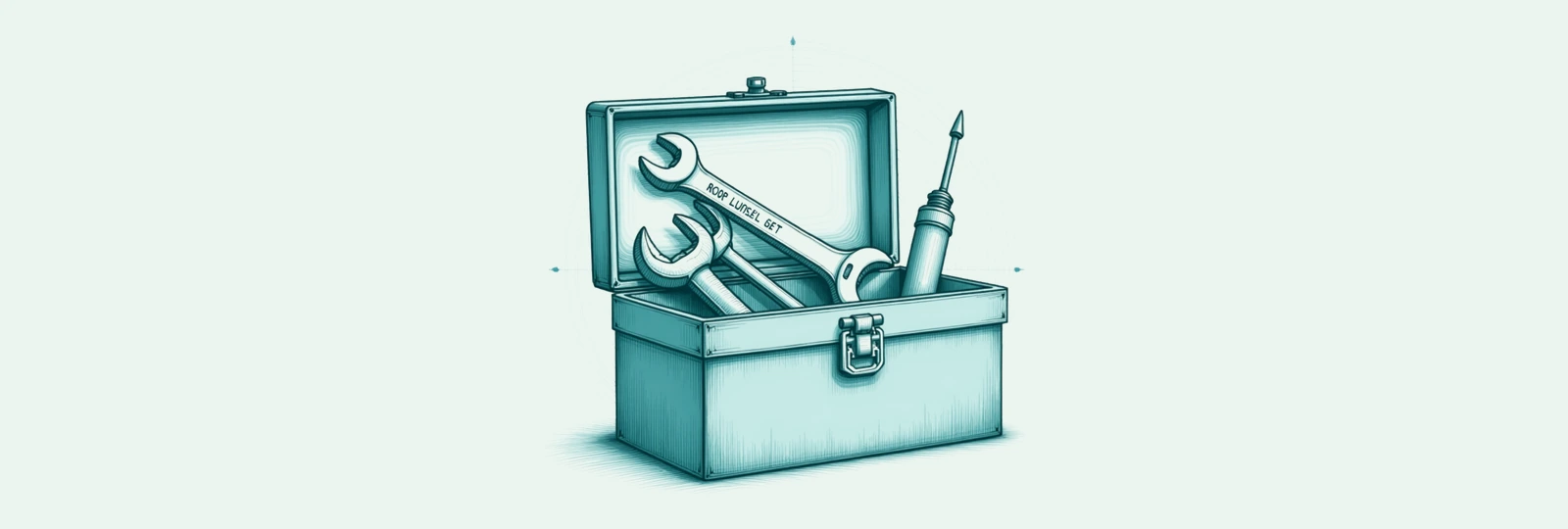 A line-art toolbox